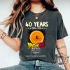 Akira Toriyama Dragon Ball Rip Shirt Akira Toriyama Rip Tshirt 40 Years 1984 2024 Hoodie Thank You For The Memories Sweatshirt 40 Years Anime Shirt giftyzy 3