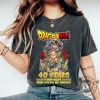 Akira Toriyama Dragon Ball Rip Shirt Akira Toriyama Rip Sweatshirt 40 Years 1984 2024 Hoodie Thank You For The Memories Tshirt 40 Years Anime Shirt giftyzy 3