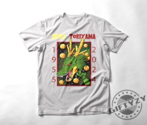 Akira Toriyama Shirt Akira Toriyama 1955 To 2024 Sweatshirt Akira Toriyama Tshirt Akira Toriyama Rip Hoodie Akira Toriyama Shirt giftyzy 2