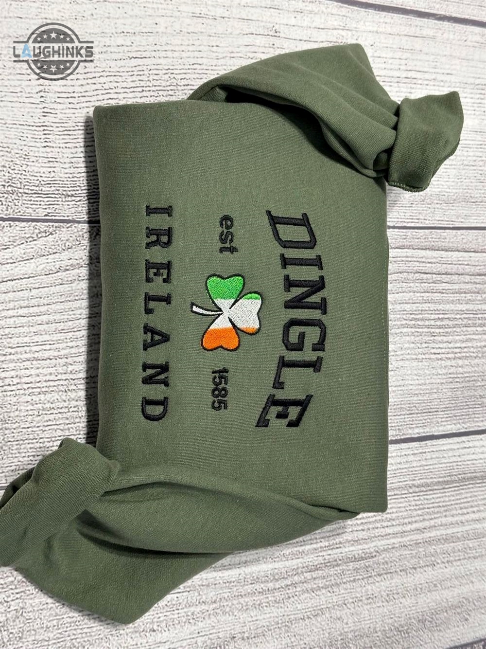 Dingle Ireland Embroidered Sweatshir Womens Embroidered Sweatshirts Tshirt Sweatshirt Hoodie Trending Embroidery Tee Gift