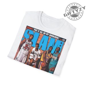 Vintage Kobe Bryant 1997 February Slam Cover Shirt giftyzy 6