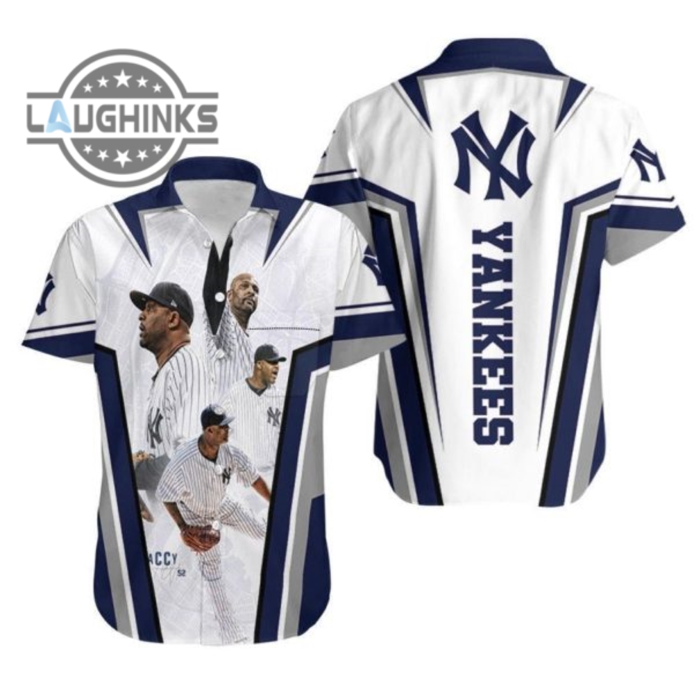 New York Yankees Hawaiian Shirt Great Players Gift For Baseball Fans Ny Yankees Button Up Shirt And Shorts Mlb Baseball Aloha Beach Shirt