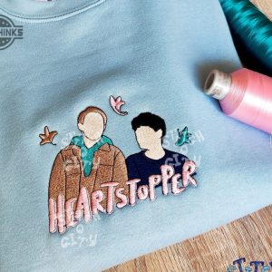 embroidered friendship and love story sweatshirt embroidered hoodie embroidery tshirt sweatshirt hoodie gift laughinks 1