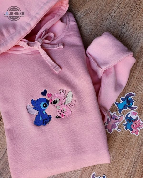 embroidered lovely characters embroidered sweatshirt embroidered hoodie embroidered t shirt love gifts valentines day gift couple love embroidery tshirt sweatshirt hoodie gift laughinks 1