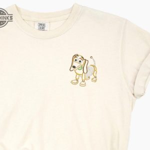 toy story slinky dog embroidered tshirt toy story embroidered shirt slinky dog t shirt pixar shirt disney tshirt womens disney shirt embroidery tshirt sweatshirt hoodie gift laughinks 1 1