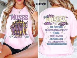 Disney Hercules The Muses 97 World Tour Shirt Retro Disney Hercules Diva The Muses Song Concert Music Disney Hercules Musical Unique revetee 2