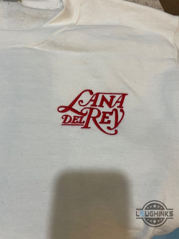 lana del rey t shirt sweatshirt hoodie mens womens lana del rey embroidered crewneck shirts lana del rey embroidery sweater love lana del rey tour tshirt laughinks 6