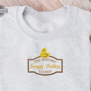 tangled snuggly duckling embroidered crewneck disney embroidered sweatshirt rapunzel crewneck disney princess sweatshirt disney crewneck embroidery tshirt sweatshirt hoodie gift laughinks 1 1