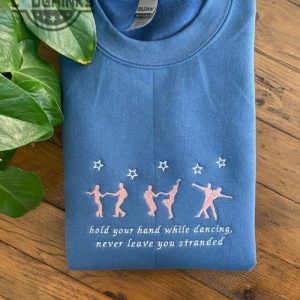 hold your hand while dancing champagne taylor swift embroidered sweatshirt embroidery tshirt sweatshirt hoodie gift laughinks 1 1