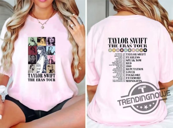 The Eras Tour Shirt Eras Tour Merch Taylor Swift Taylor Swift Merch Taylor Swift Shirt Swiftie Shirt trendingnowe 1