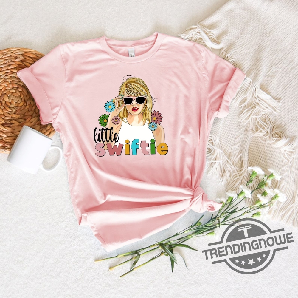 Little Swiftie Shirt Flower Taylor Girls Shirt First Concert Outfits Retro Floral Little Swiftie Shirt Taylor Swift Shirt Gift For Fan