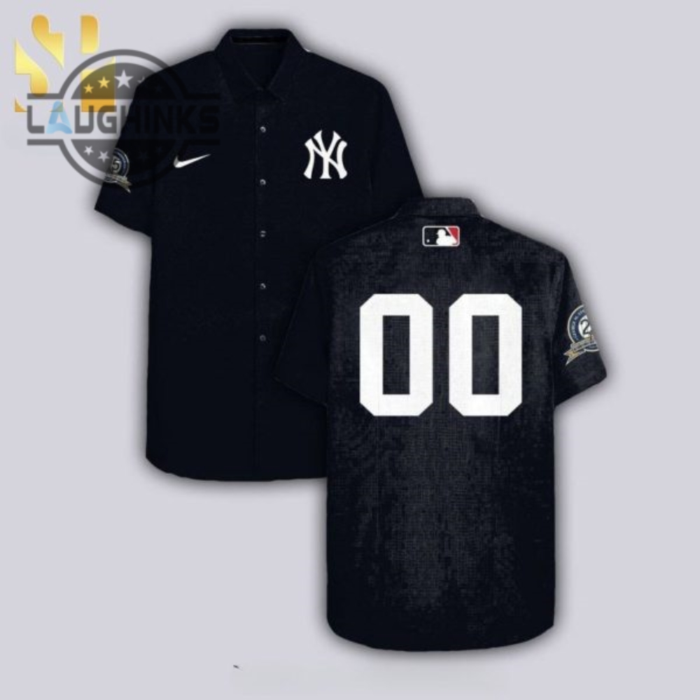 Personalized New York Yankees Full Printing Beach Hawaiian Shirt Yankees Hawaiian Shirt Ny Yankees Button Up Shirt And Shorts Mlb Baseball Aloha Beach Shirt