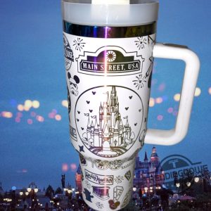 Magical Theme Park Vacation Stanley Cup 40 Oz Engraved Tumbler Disney Stanley Tumbler Gift For Fan trendingnowe 3