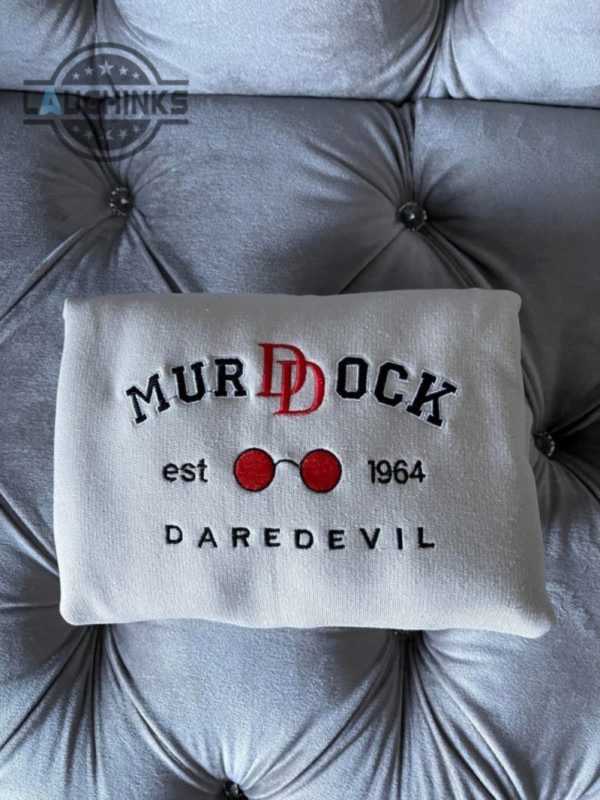 murdock avengers embroidered sweatshirt embroidery tshirt sweatshirt hoodie gift laughinks 1