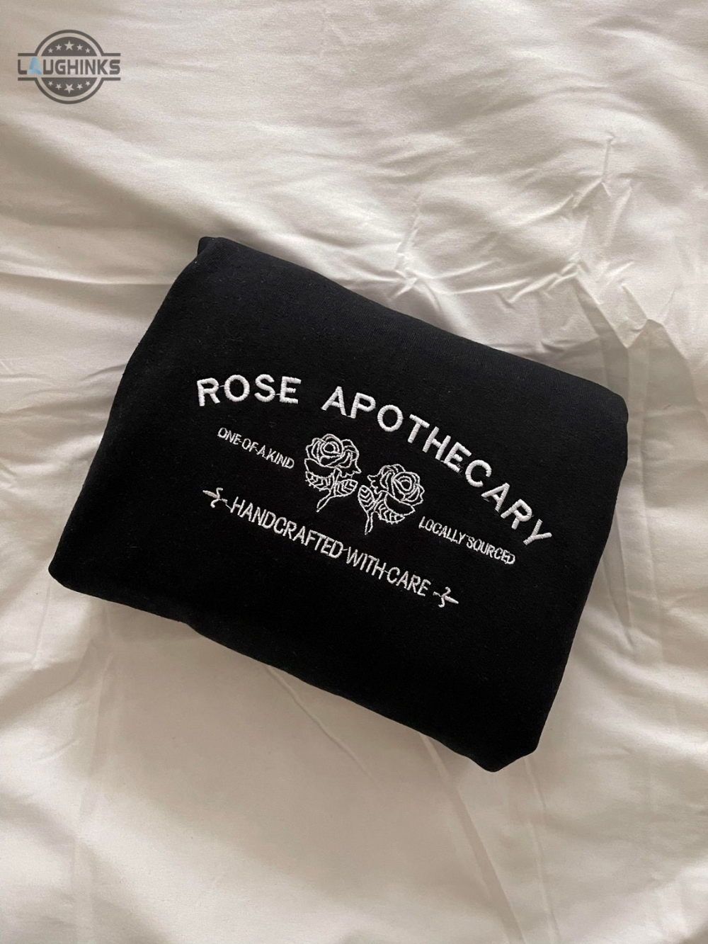 Rose Apothecary Embroidered Sweatshirt Embroidery Tshirt Sweatshirt Hoodie Gift