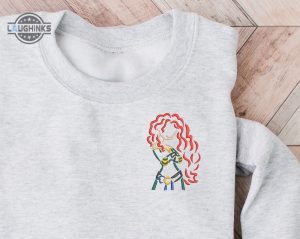 merida embroidered crewneck disney embroidered sweatshirt brave crewneck disney princess sweatshirt womens disney crewneck embroidery tshirt sweatshirt hoodie gift laughinks 1