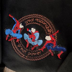 embroidered trio comic characters embroidered sweatshirt embroidered hoodie embroidered t shirt embroidery tshirt sweatshirt hoodie gift laughinks 1