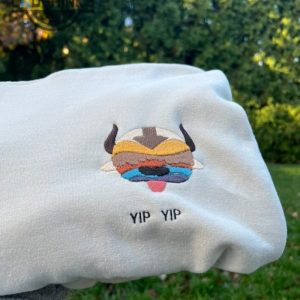 appa cloud colorful embroidered hoodie embroidery tshirt sweatshirt hoodie gift