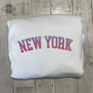 new york embroidered crewneck embroidered crewneck nyc sweatshirt embroidery tshirt sweatshirt hoodie gift laughinks 1
