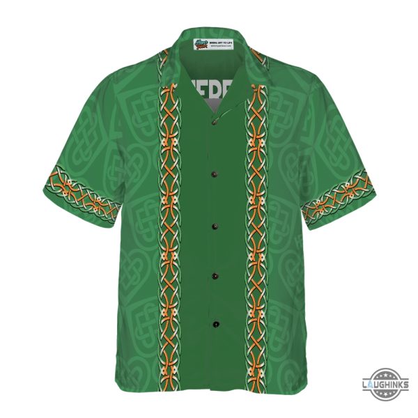 theres a little bit of irish in me ireland hawaiian shirt aloha summer beach button up shirts and shorts laughinks 1 3