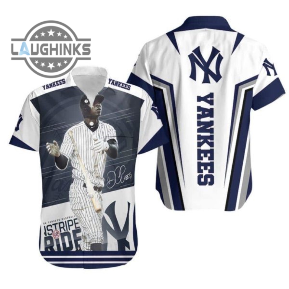 Didi Gregorius 18 New York Yankees Hawaiian Shirt Ny Yankees Button Up Shirt And Shorts Mlb Baseball Aloha Beach Shirt