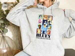 Bluey Eras Tour Shirt Bluey Family Shirt Bluey Cartoon Shirt Bluey Birthday Party Shirt Bluey Heeler Shirt Bluey Birthday Shirt Bingo Bluey Unique revetee 2