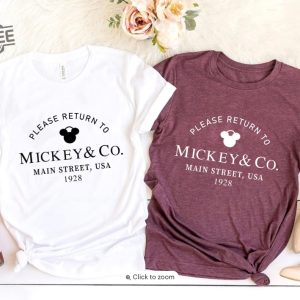 Return To Mickey Co Shirt Custom Disney Shirts Disney Store Disney Cruise Deals 2024 Womens Disney Shirts Disney Mom Shirt Unique revetee 2