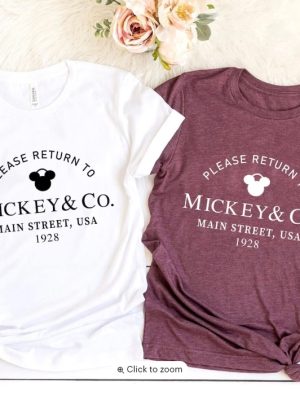 Return To Mickey Co Shirt Custom Disney Shirts Disney Store Disney Cruise Deals 2024 Womens Disney Shirts Disney Mom Shirt Unique revetee 2