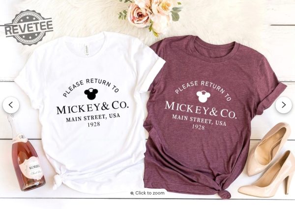 Return To Mickey Co Shirt Custom Disney Shirts Disney Store Disney Cruise Deals 2024 Womens Disney Shirts Disney Mom Shirt Unique revetee 3