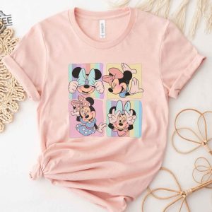 Minnie Mouse Collage Shirt Retro Minnie Mouse Shirt Disney Family Shirts Disneyland Shirt Magic Kingdom Minnie Besties Shirt Unique revetee 3