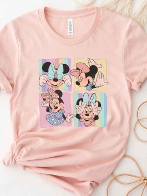 Minnie Mouse Collage Shirt Retro Minnie Mouse Shirt Disney Family Shirts Disneyland Shirt Magic Kingdom Minnie Besties Shirt Unique revetee 3