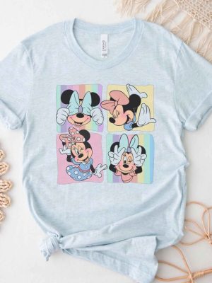 Minnie Mouse Collage Shirt Retro Minnie Mouse Shirt Disney Family Shirts Disneyland Shirt Magic Kingdom Minnie Besties Shirt Unique revetee 5