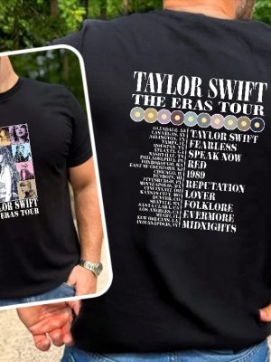 Taylor Swift The Eras Tour Taylor Swift Merch Taylor Swift Party Meet Me At Midnight The Eras Tour Shirt Taylors Version Taylor Swift Tshirt Unique revetee 2