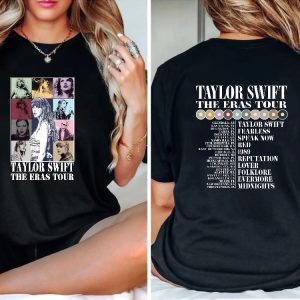 Taylor Swift The Eras Tour Taylor Swift Merch Taylor Swift Party Meet Me At Midnight The Eras Tour Shirt Taylors Version Taylor Swift Tshirt Unique revetee 5