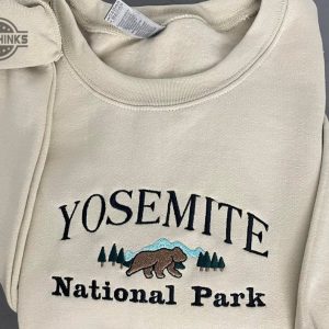 yosemite embroidered sweatshirt vintage yosemite embroidered crewneck yosemite california sierra nevada trending vintage sweatshirts embroidery tshirt sweatshirt hoodie gift laughinks 1 1