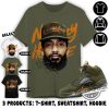 Jordan 5 Olive Shirt Hussle Head Shirt Sweatshirt Hoodie In Military Green To Match Sneaker trendingnowe 2