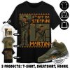 Jordan 5 Olive Shirt Martin Gd Steppin Shirt Sweatshirt Hoodie In Military Green To Match Sneaker trendingnowe 1