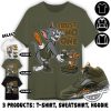 Jordan 5 Olive Shirt Trust No One Cat And Mouse Shirt Sweatshirt Hoodie In Military Green To Match Sneaker trendingnowe 2