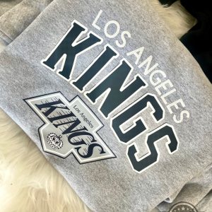 la kings sweatshirt tshirt hoodie mens womens los angeles kings hockey shirts crew kings logo christmas fathers day gift for him vintage nhl crewneck laughinks 2