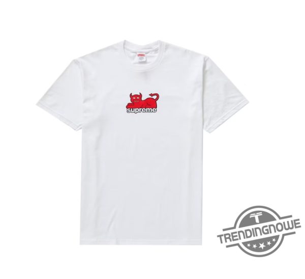 Supreme Toy Machine Devil Cat Shirt Supreme Shirt trendingnowe 1