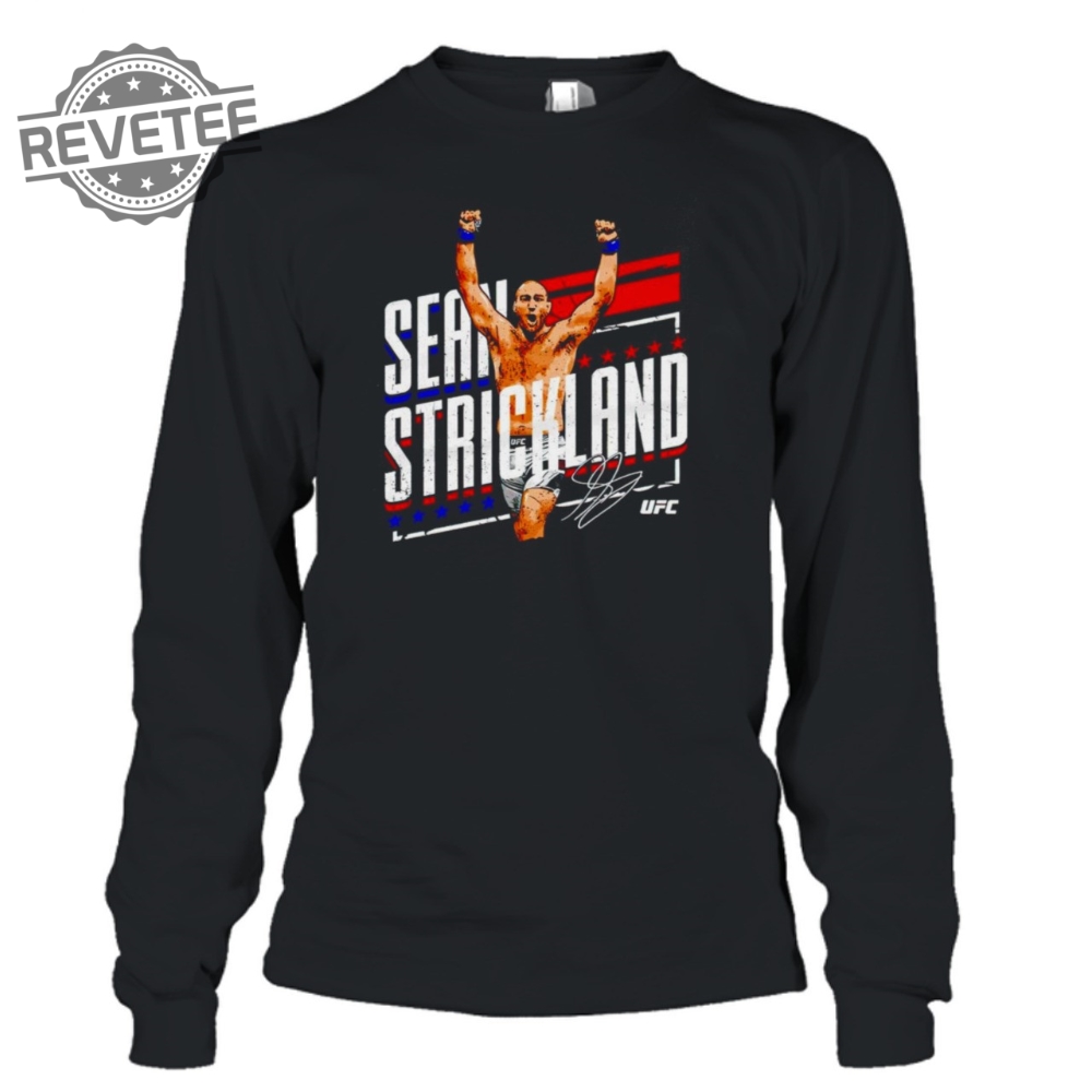 Sean Strickland Ufc Stars Signature Vintage Shirt Unique Sean Strickland Ufc Stars Signature Vintage Hoodie Sweatshirt