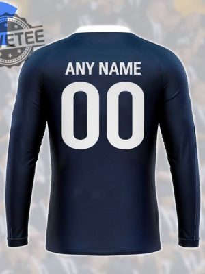 Personalized Afl Carlton Blues Long Sleeve Shirt Limited Edition Unique Afl Carlton Blues Shirt Afl Carlton Blues Hoodie Sweatshirt revetee 3