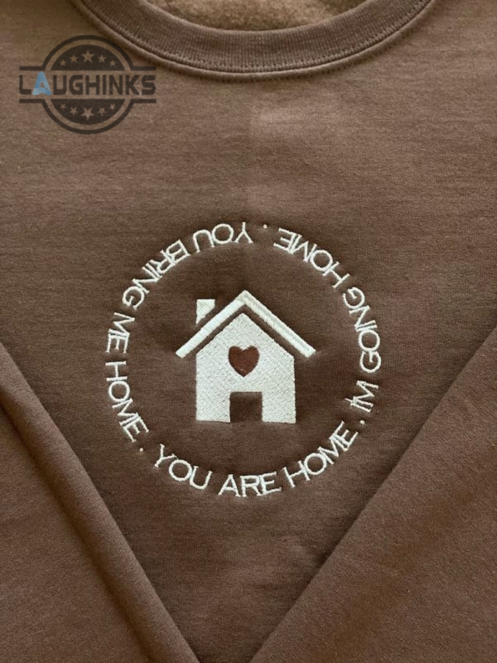 Harry Styles Harrys House Embroidered Sweatshirt You Are Home Embroidery Tshirt Sweatshirt Hoodie Gift