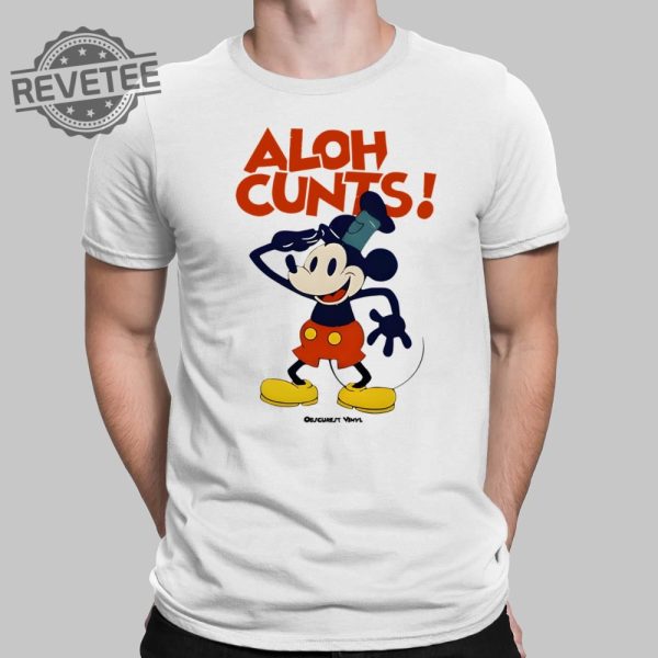 Aloha Cunts Public Domain Version Shirt Unique Mickey Mouse Aloha Cunts Public Domain Version Shirt Hoodie Sweatshirt revetee 1