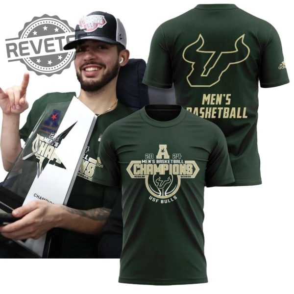 Usf Basketball 2024 Champs Shirt Unique Usf Basketball 2024 Champs Hoodie Usf Basketball 2024 Champs Sweatshirt And More revetee 2