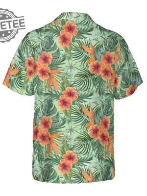 Unique Funny Abs Aloha Tropical Flowers Costume Men Hawaiian Shirt Funny Abs Aloha Tropical Flowers Hawaiian Shirt revetee 3