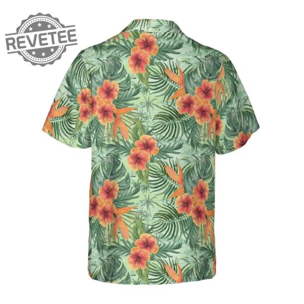 Unique Funny Abs Aloha Tropical Flowers Costume Men Hawaiian Shirt Funny Abs Aloha Tropical Flowers Hawaiian Shirt revetee 3