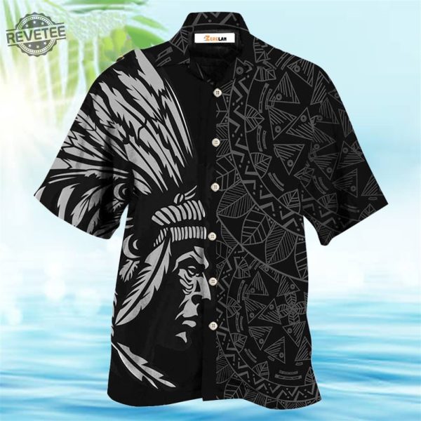 Native Man Still Here Still Strong Cool Style Hawaiian Shirt Unique Native Man Still Here Still Strong Sty 3D Hawaii Shirt All Over Print revetee 1