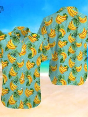 Summer Time Banana Tropical Hawaiian Shirt Unique Amazing Bananas Hawaiian Shirt Summer Button Up revetee 2