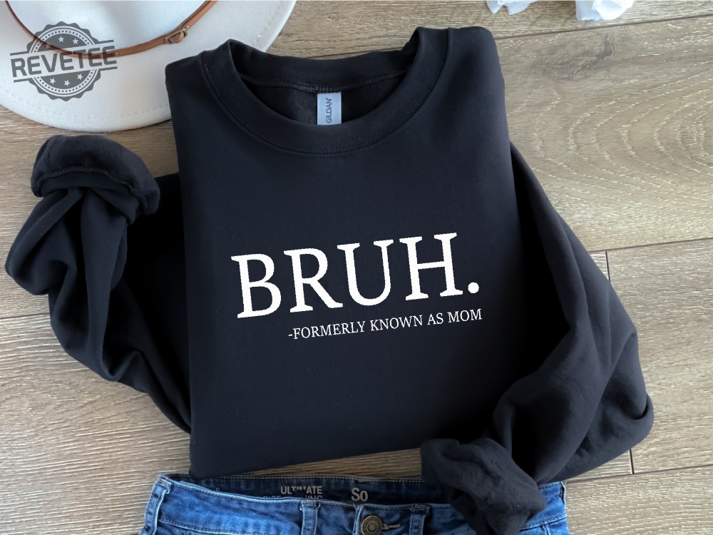 Bruh Mother Sweatshirt Mothers Day Hoodie New Mom Gift Pregnant Wife Gifts In My Mom Era Funny Mom Shirt Pregnant Mom Gift Unique